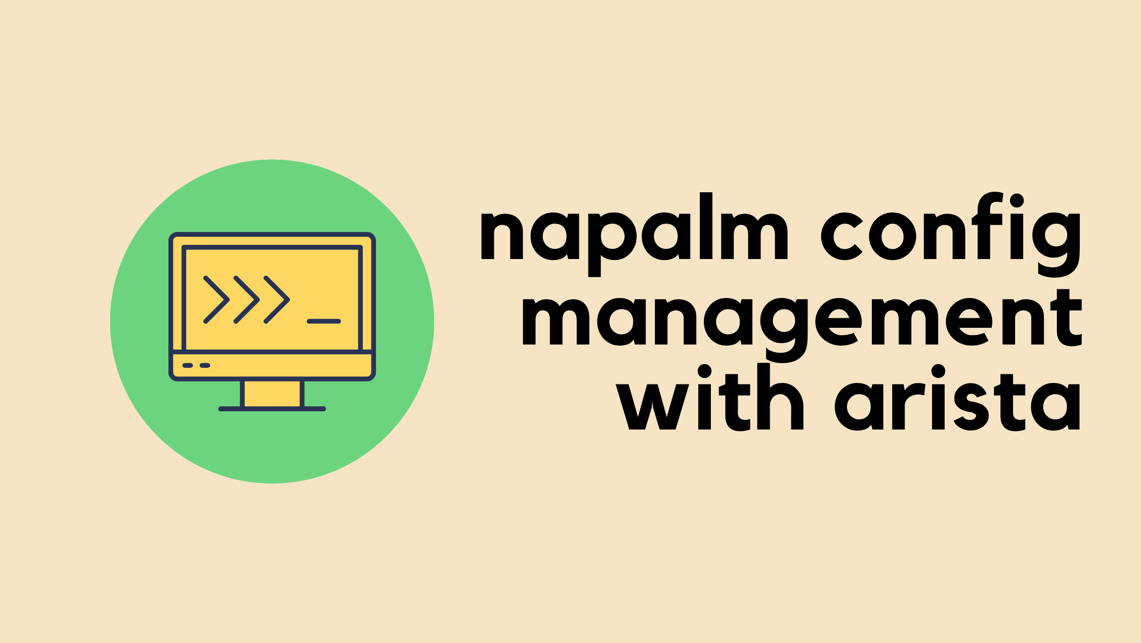 Napalm Configuration Management With Arista EOS