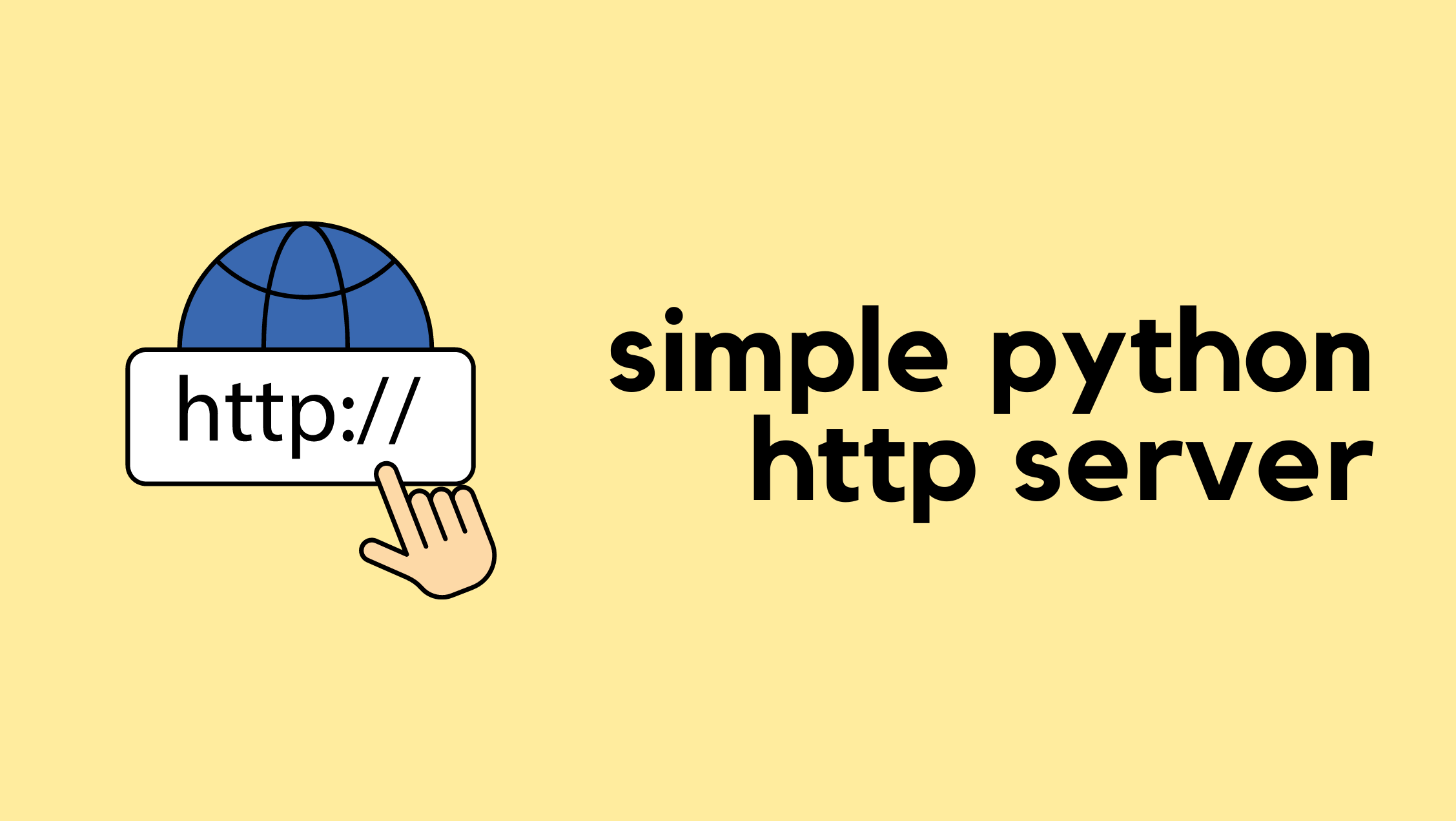 Running a Simple HTTP Server with Python