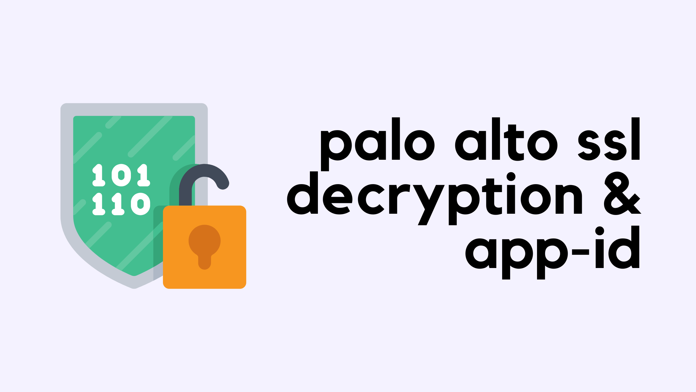 Palo Alto SSL Decryption and App-ID