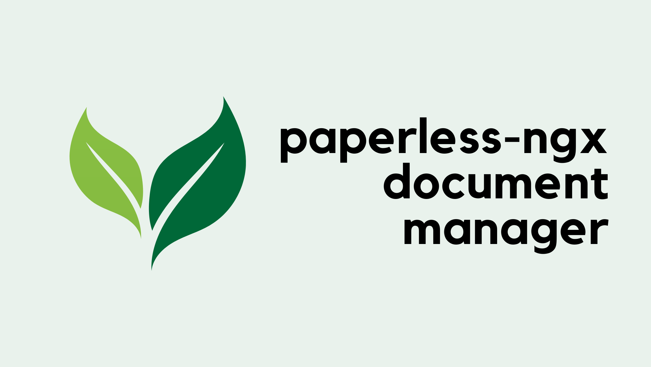 Paperless-ngx Self-Hosted Document Manager