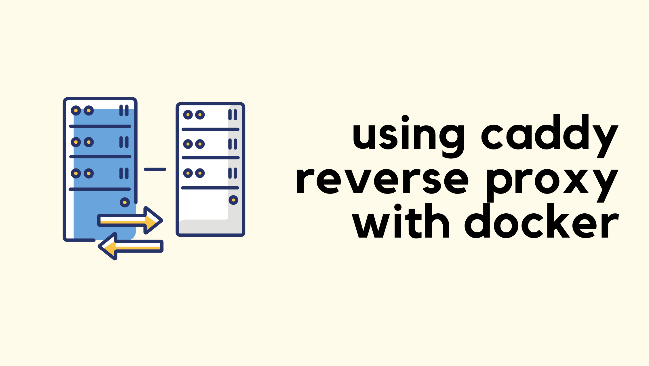 Caddy Reverse Proxy With Docker