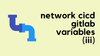 Network CI/CD Pipeline - GitLab Variables