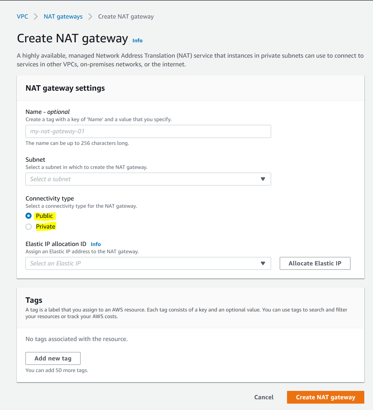 Aws Nat Gateway High Availability