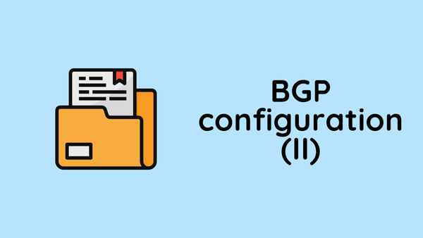 BGP Configuration Example